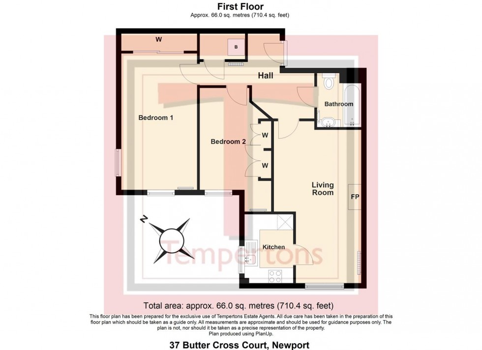 Floorplan for Stafford Street, Newport