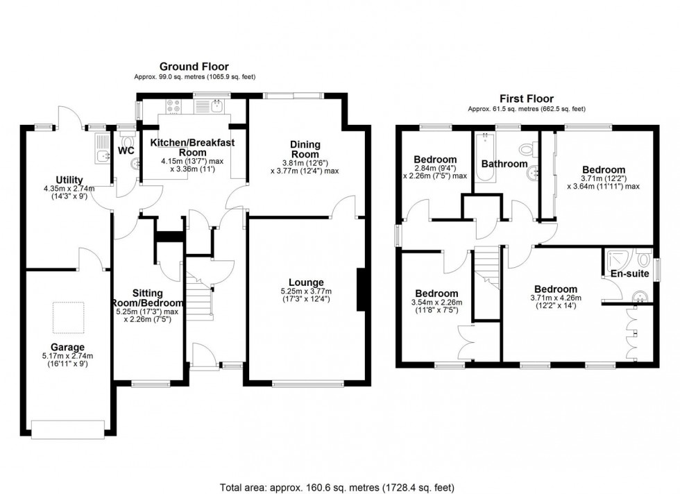 Floorplan for Princess Gardens, Newport