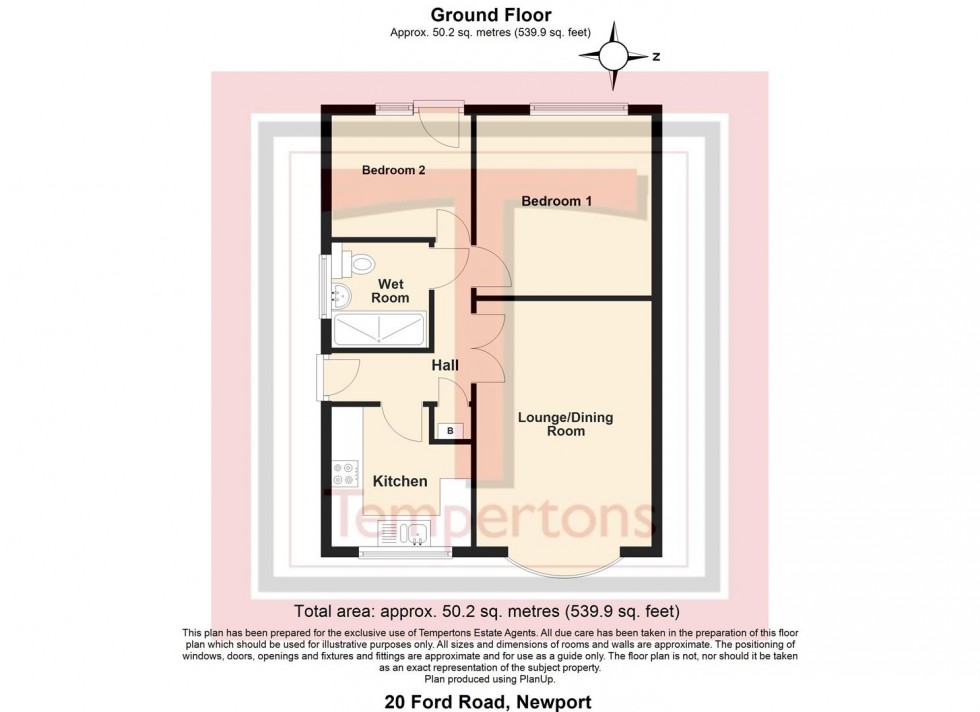 Floorplan for Ford Road, Newport