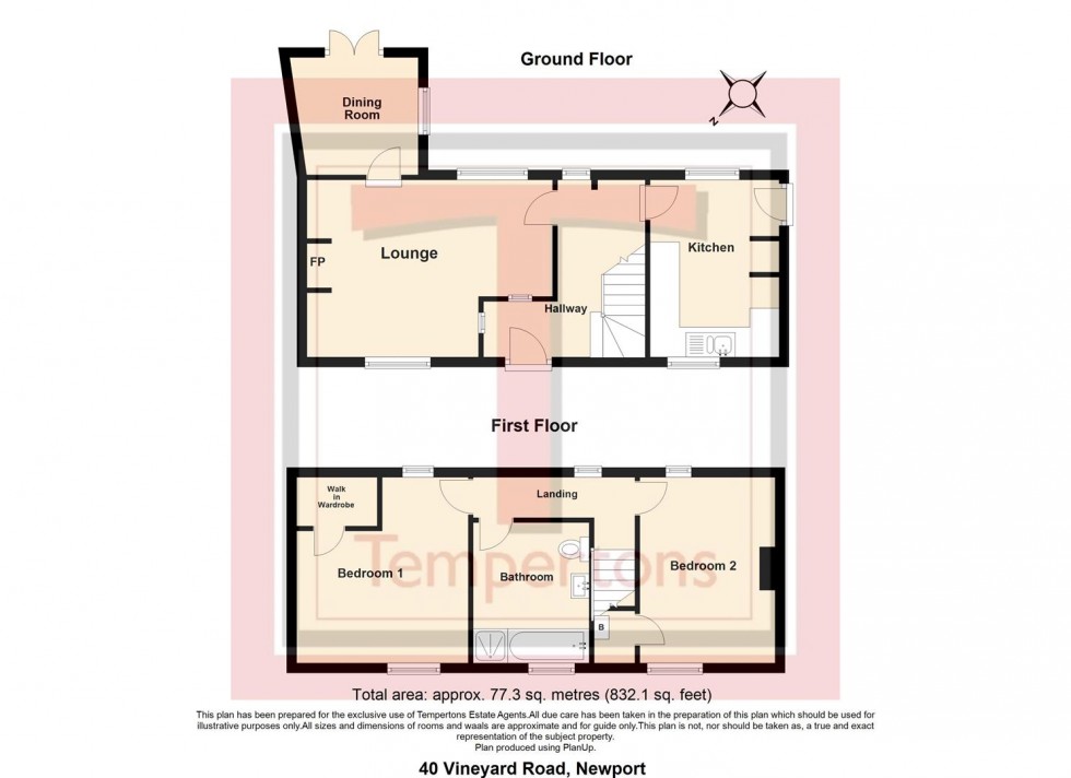 Floorplan for Vineyard Road, Newport