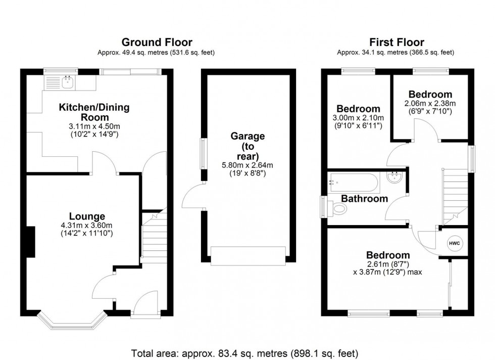 Floorplan for Alton Grove, Newport