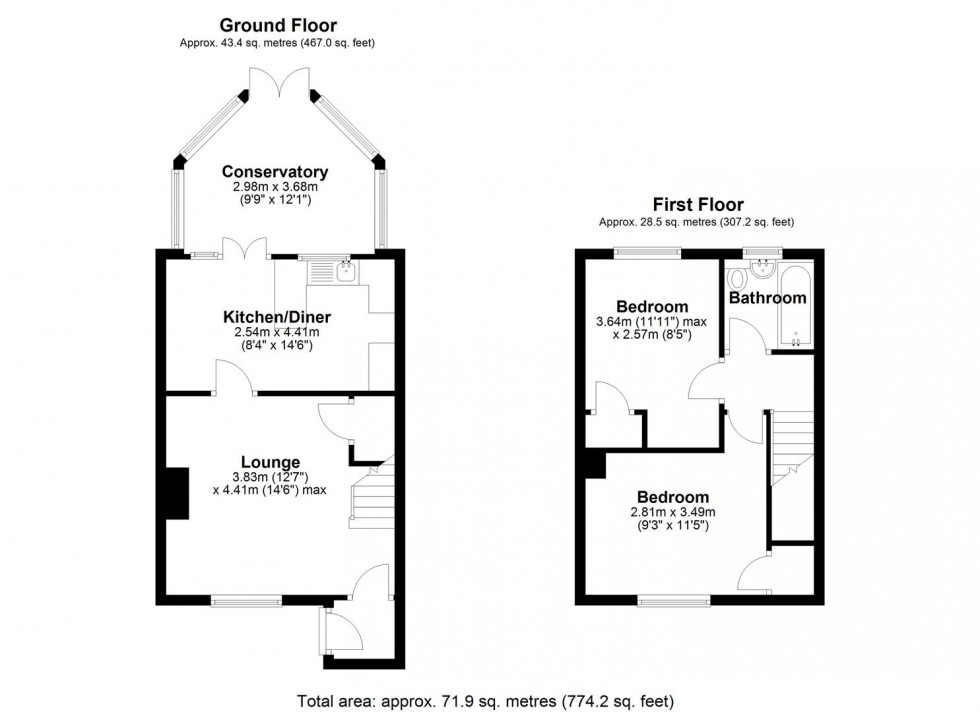 Floorplan for Hopkins Heath, Shawbirch