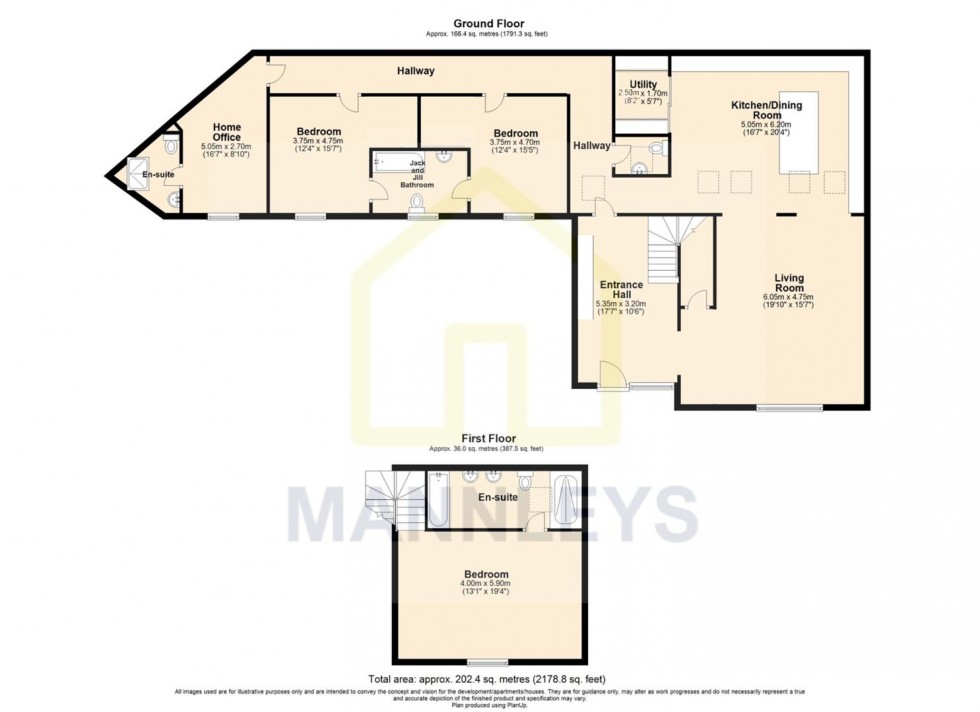 Floorplan for Sambrook, Newport