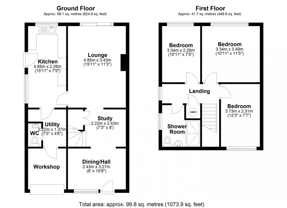 Floorplan for Norbroom Drive, Newport