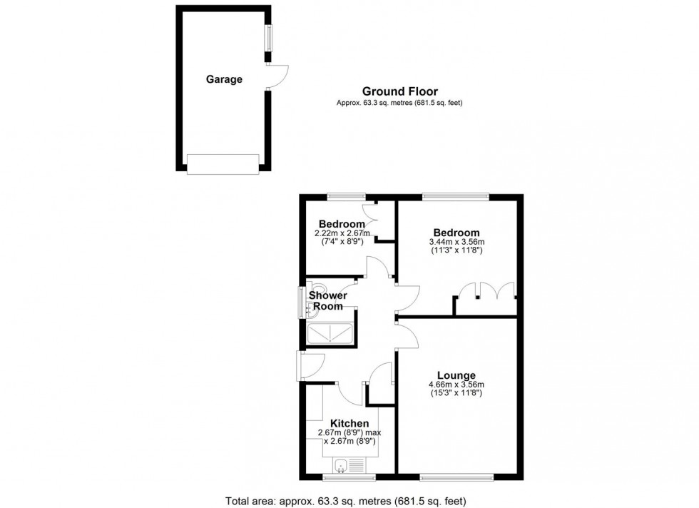 Floorplan for Ford Road, Newport