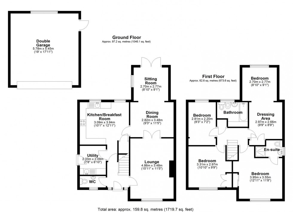 Floorplan for Wellington Road, Newport