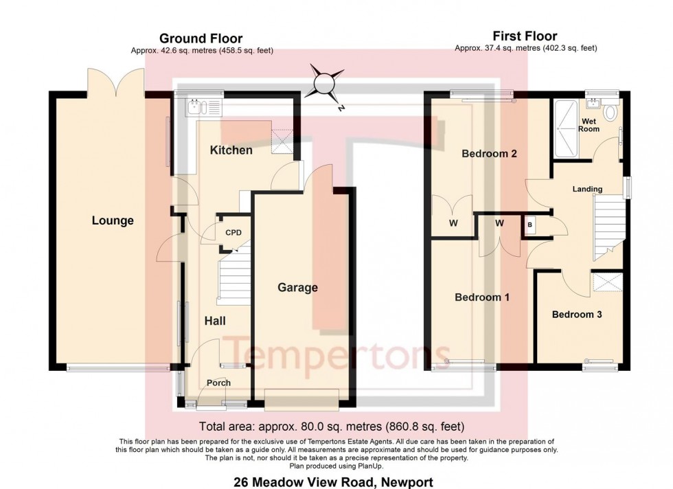 Floorplan for Meadow View Road, Newport