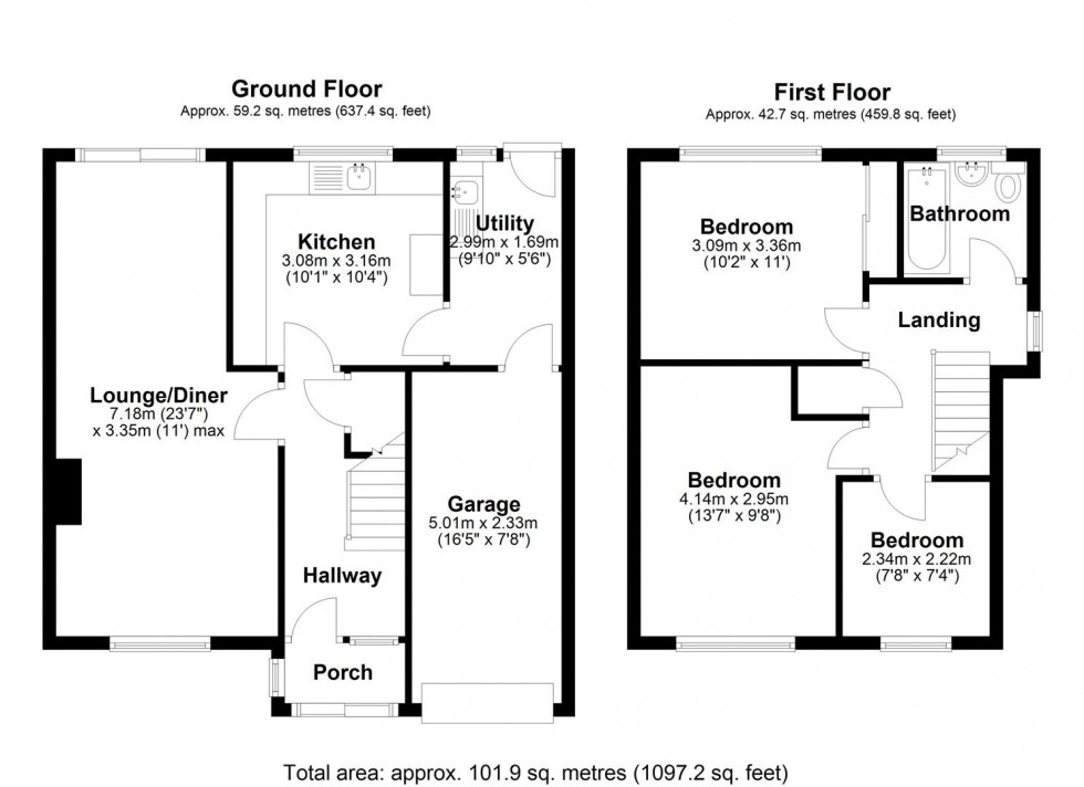 Floorplan for Meadow View Road, Newport